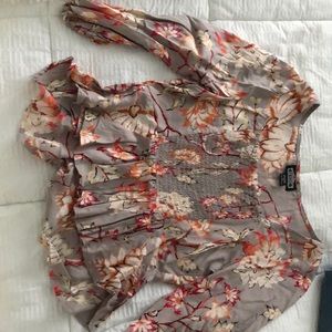 Size small floral blouse